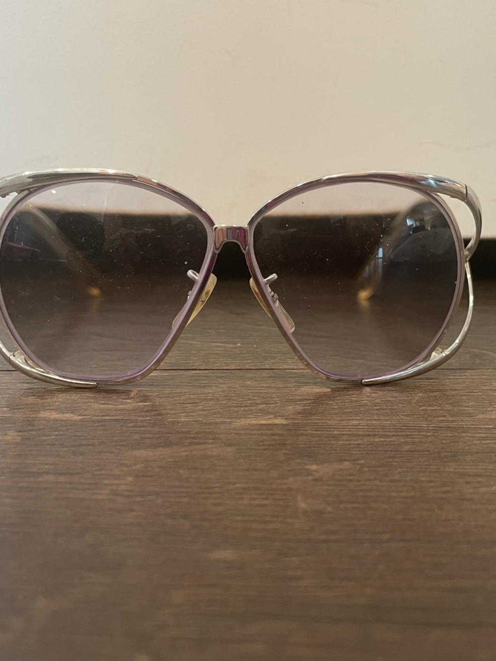 Vintage Tura MOD 210 oversized aviator frames 70s 80s Frames Only